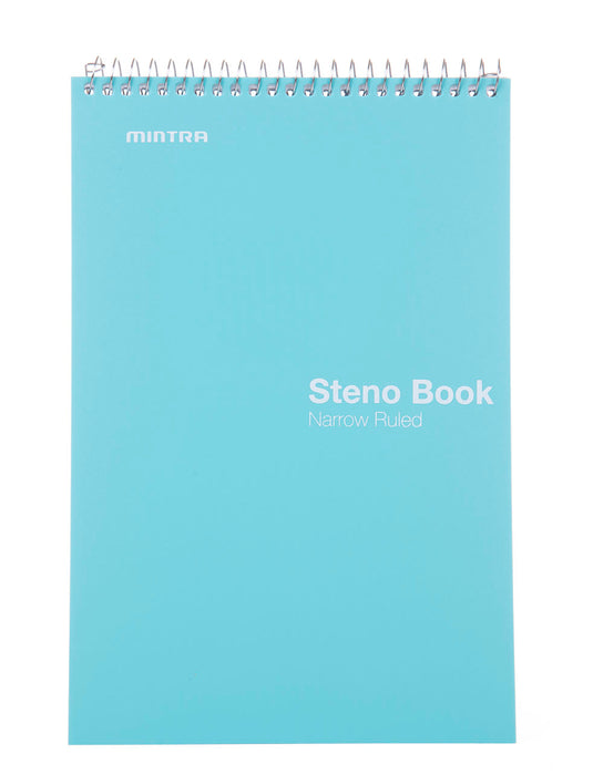 Poly Pastel Steno Books (8 Pack) - Mintra USA poly-pastel-steno-books-8-pack/pastel notebooks narrow ruled/best narrow ruled notebook