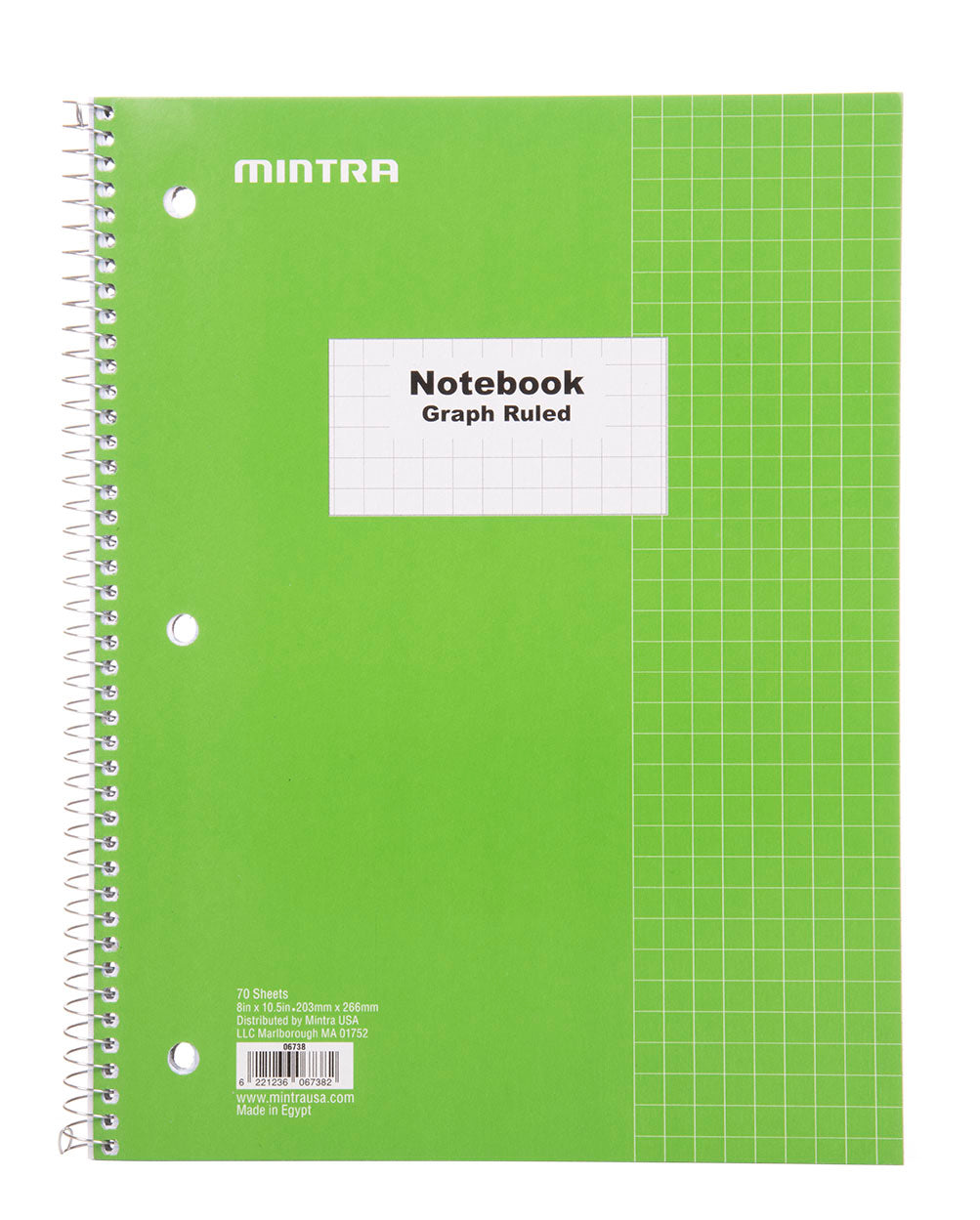 What Is Graph Ruled Notebook Spiral Notebook - Graph Ruled 70 Count 4 Pack — Mintra USA