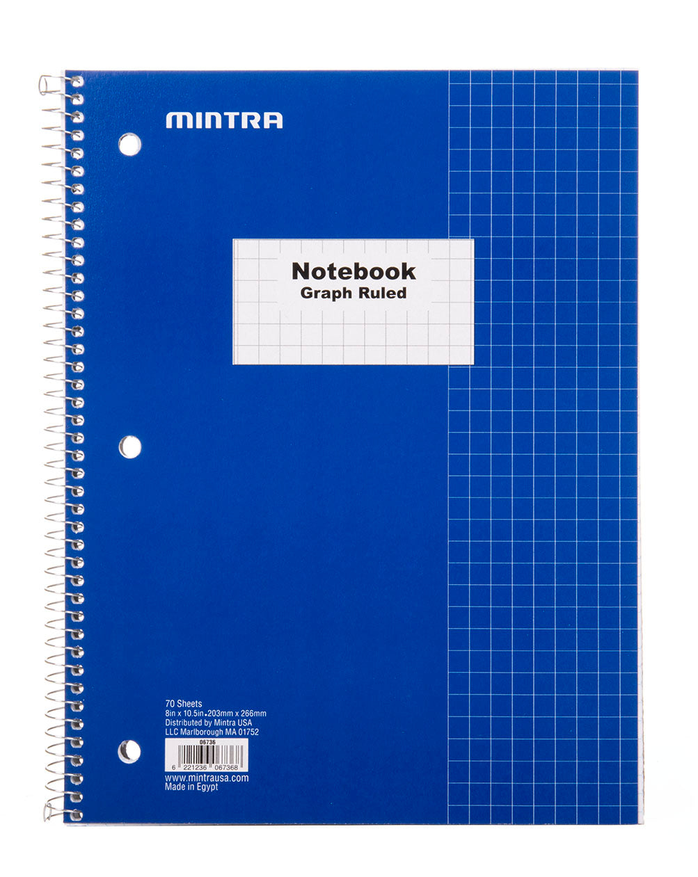 wholesale graph paper spiral notebook with