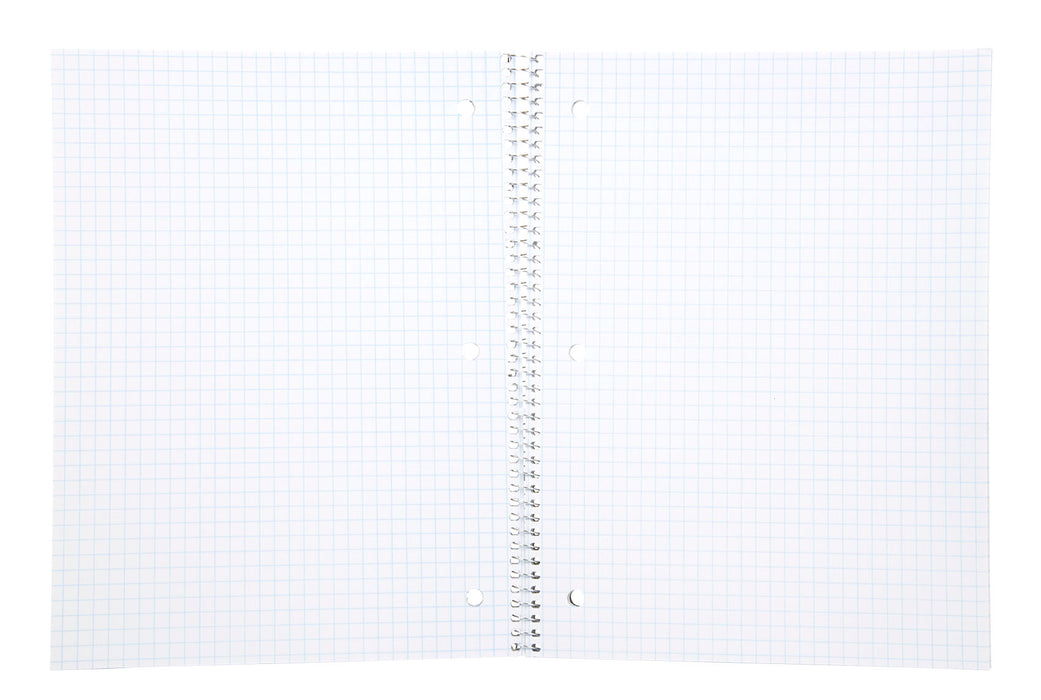 Graph Ruled Notebook Flip Style Spiral Notebook - Graph Ruled 70 Count 4 Pack — Mintra USA