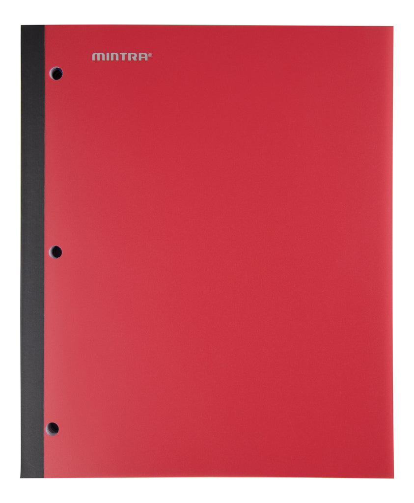 Wireless Notebook College Ruled Mintra Wireless Notebook 3pk - 80 Sheets - College Ruled (Black, Blue ...