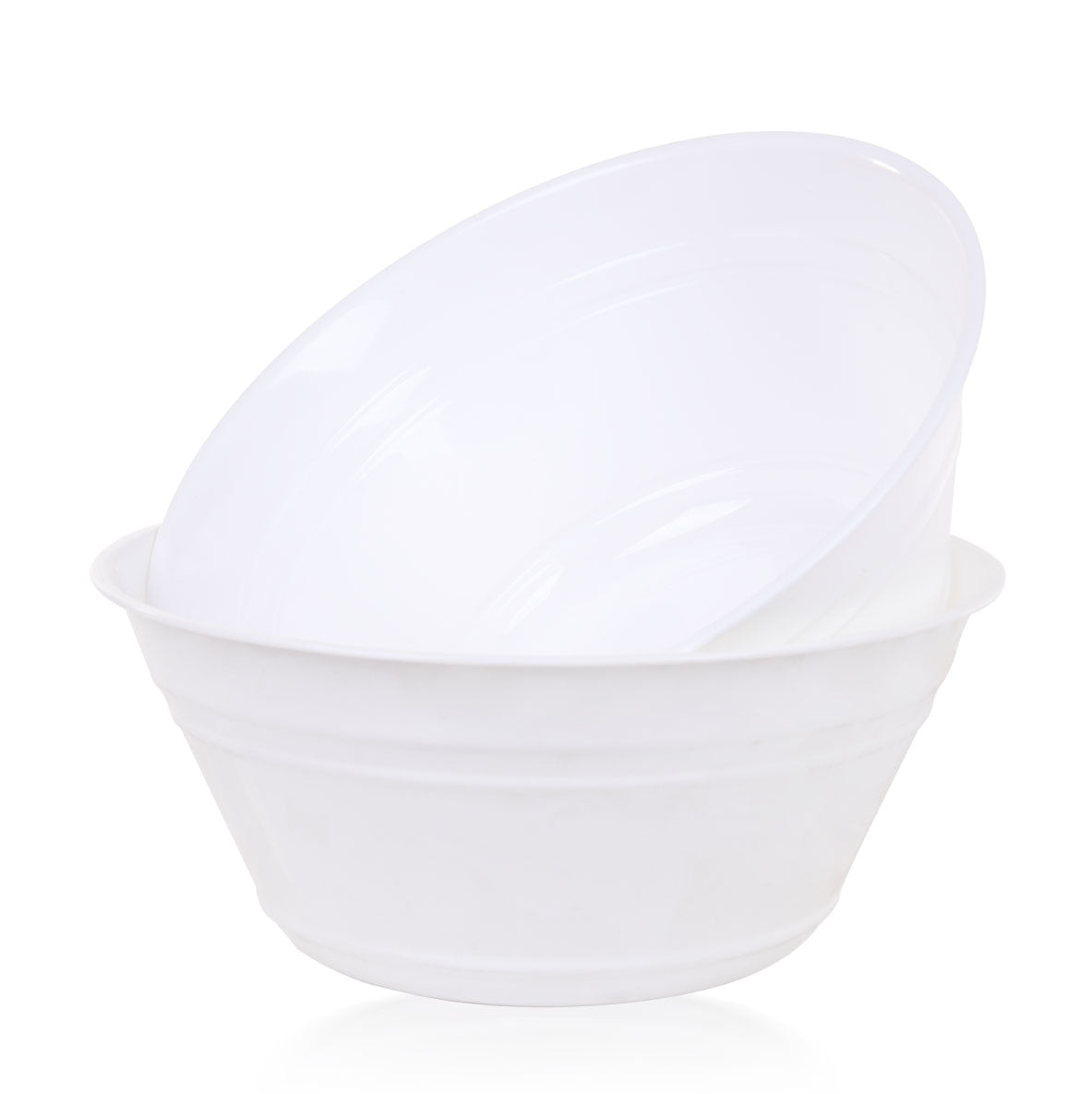 Mintra Home - Large Snack Bowl (2 Pack) White