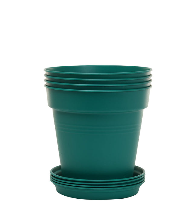 6 cm plastic plant pots Round Plant Pots With Base