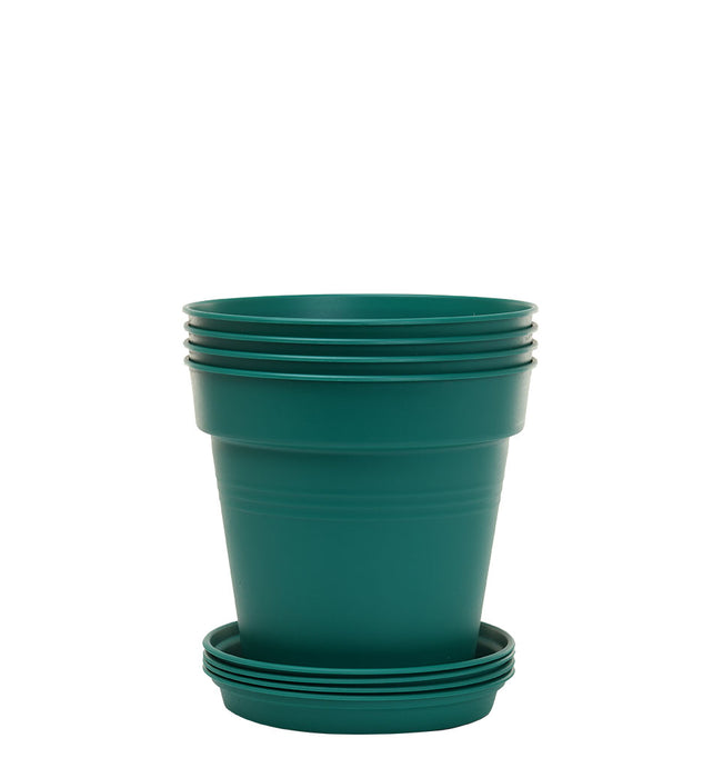 large plastic indoor plant pots Round Plant Pots With Base