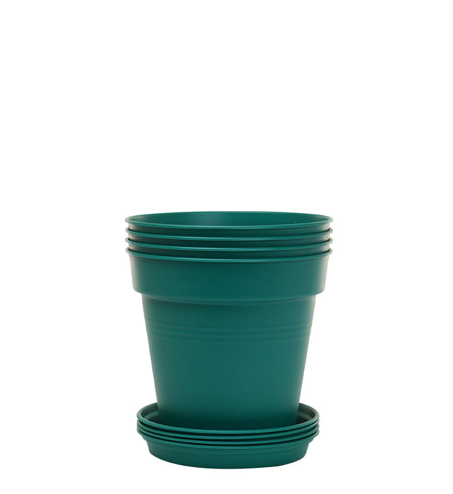 plastic plant pot bases Round Plant Pots With Base