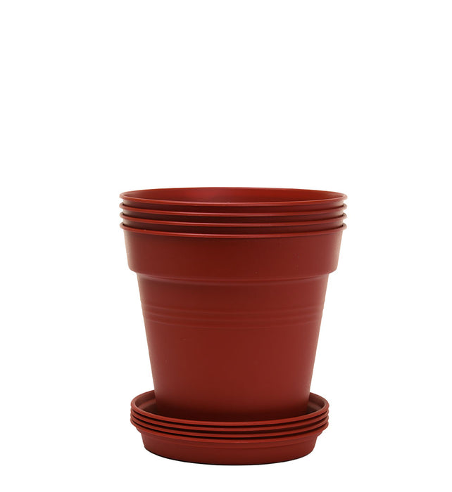 plastic planter base Round Plant Pots With Base