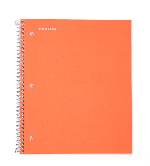 Plain Pastel Orange Notebook Journal (Size 5,5 x 8,5): 120 college-ruled  pages (60 sheets)