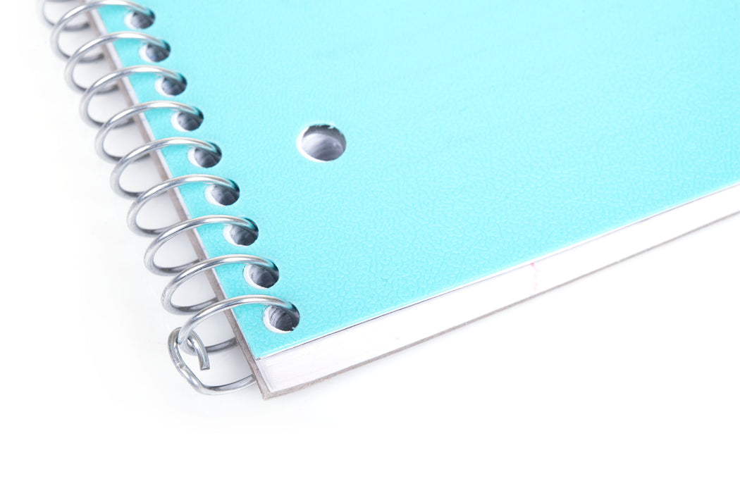  Colacoo Cute Spiral Notebook, 3 Pack College Ruled A5