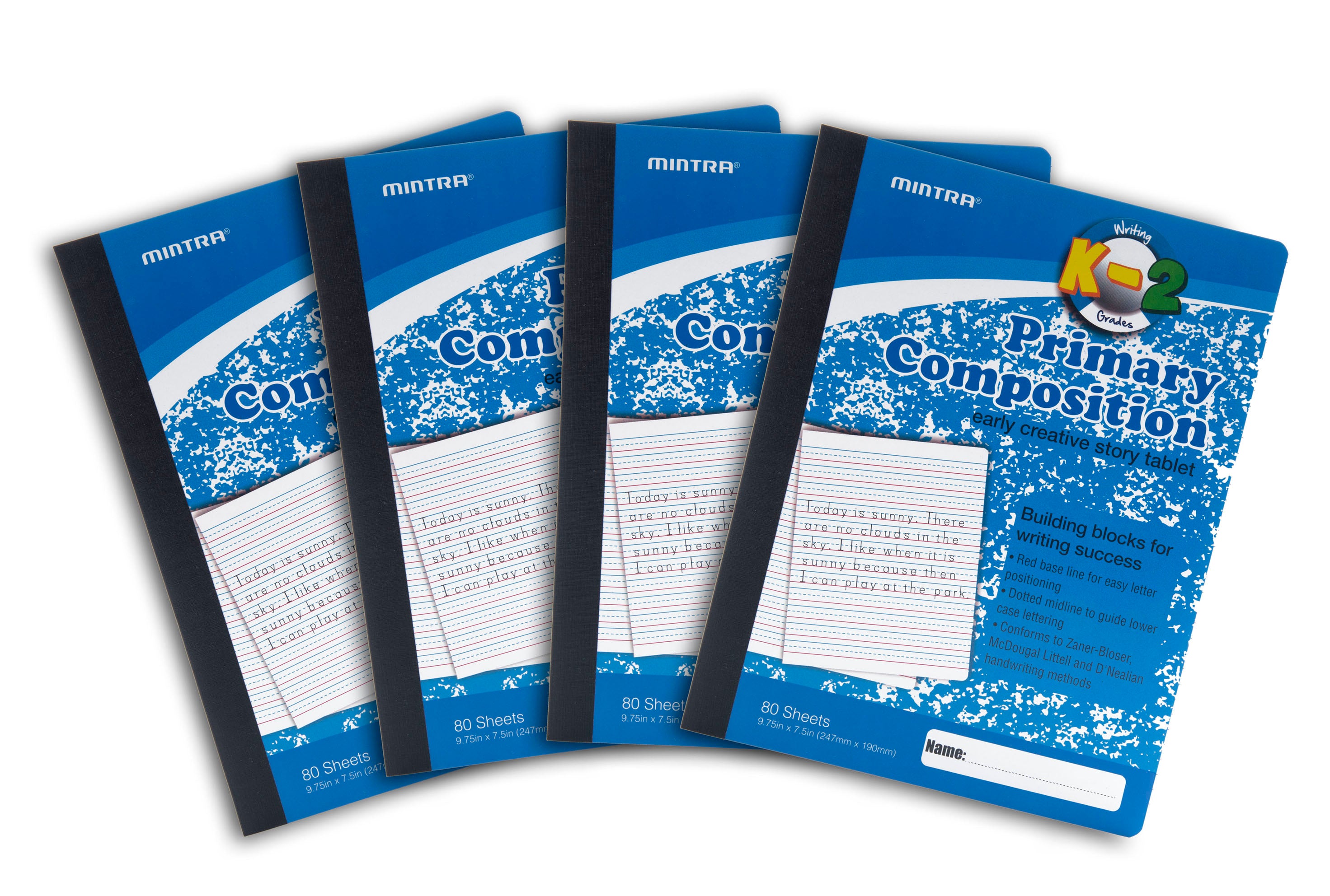 Primary Composition Notebook Target Composition Notebook
