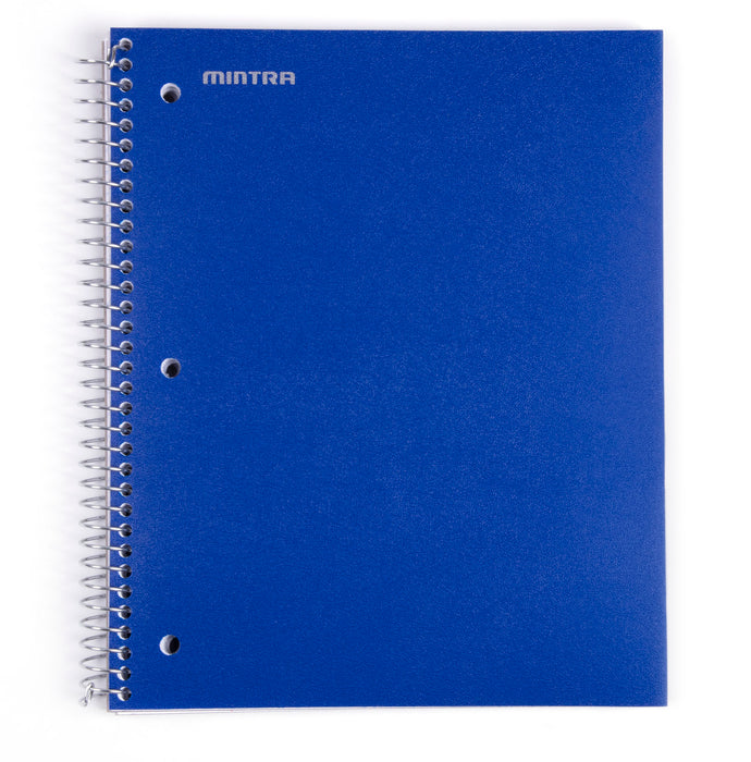 Durable Spiral Notebook -College Ruled 3 Subject — Mintra USA
