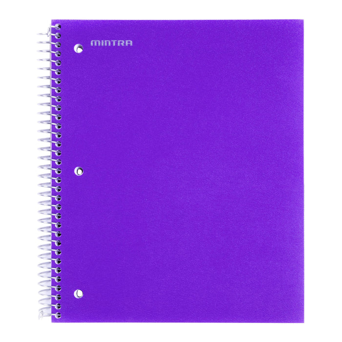 Mintra Office Durable Spiral Notebooks, 3 Subject, 150 Sheets, College Ruled 12 Pack - Mintra USA mintra-office-durable-spiral-notebooks-3-subject-150-sheets-college-ruled-12-pack/3 subject spiral notebook bulk/college ruled spiral notebook bulk