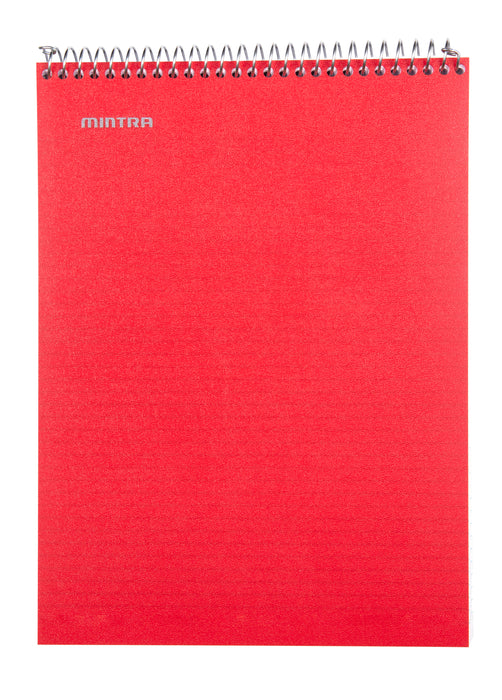 Top Bound Spiral Notebook (Black, Blue, Red, College Ruled 3pack) - Mintra USA top-bound-spiral-notebook-black-blue-red-college-ruled-3pack/Top Bound Spiral Notebook hardcover/