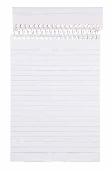 Note Pad Paper - Top Spiral 4pk - Mintra USA